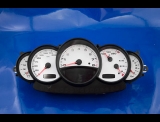 1999-2003 Mercury Cougar METRIC White Face Gauges KPH KMH